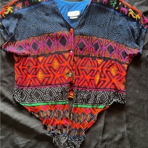Colorful crop top Vintage Essay by Sharon Anthony